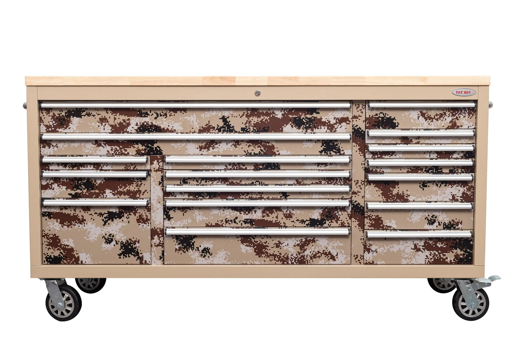 6FT 17-Drawer Tool Bench Workstation & Tool Box – Heavy-Duty Rolling Workbench with Power Outlets & USB | Multi-Color Options - Image 30