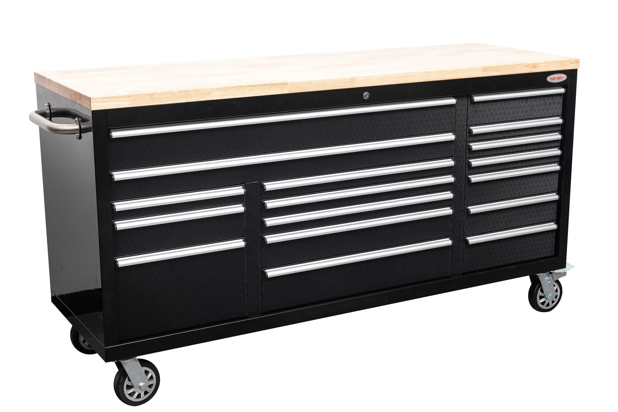 6FT 17-Drawer Tool Bench Workstation & Tool Box – Heavy-Duty Rolling Workbench with Power Outlets & USB | Multi-Color Options - Image 45