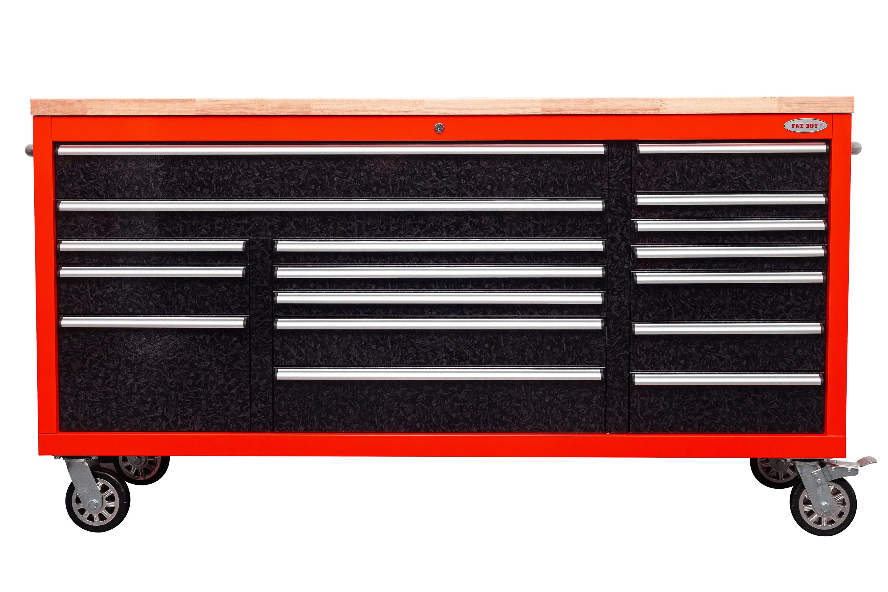 6FT 17-Drawer Tool Bench Workstation & Tool Box – Heavy-Duty Rolling Workbench with Power Outlets & USB | Multi-Color Options - Image 52