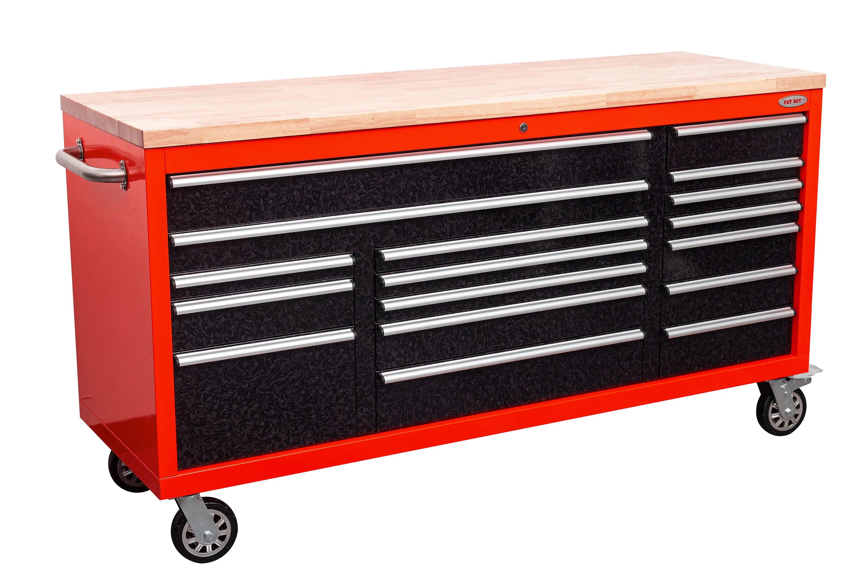 6FT 17-Drawer Tool Bench Workstation & Tool Box – Heavy-Duty Rolling Workbench with Power Outlets & USB | Multi-Color Options - Image 53