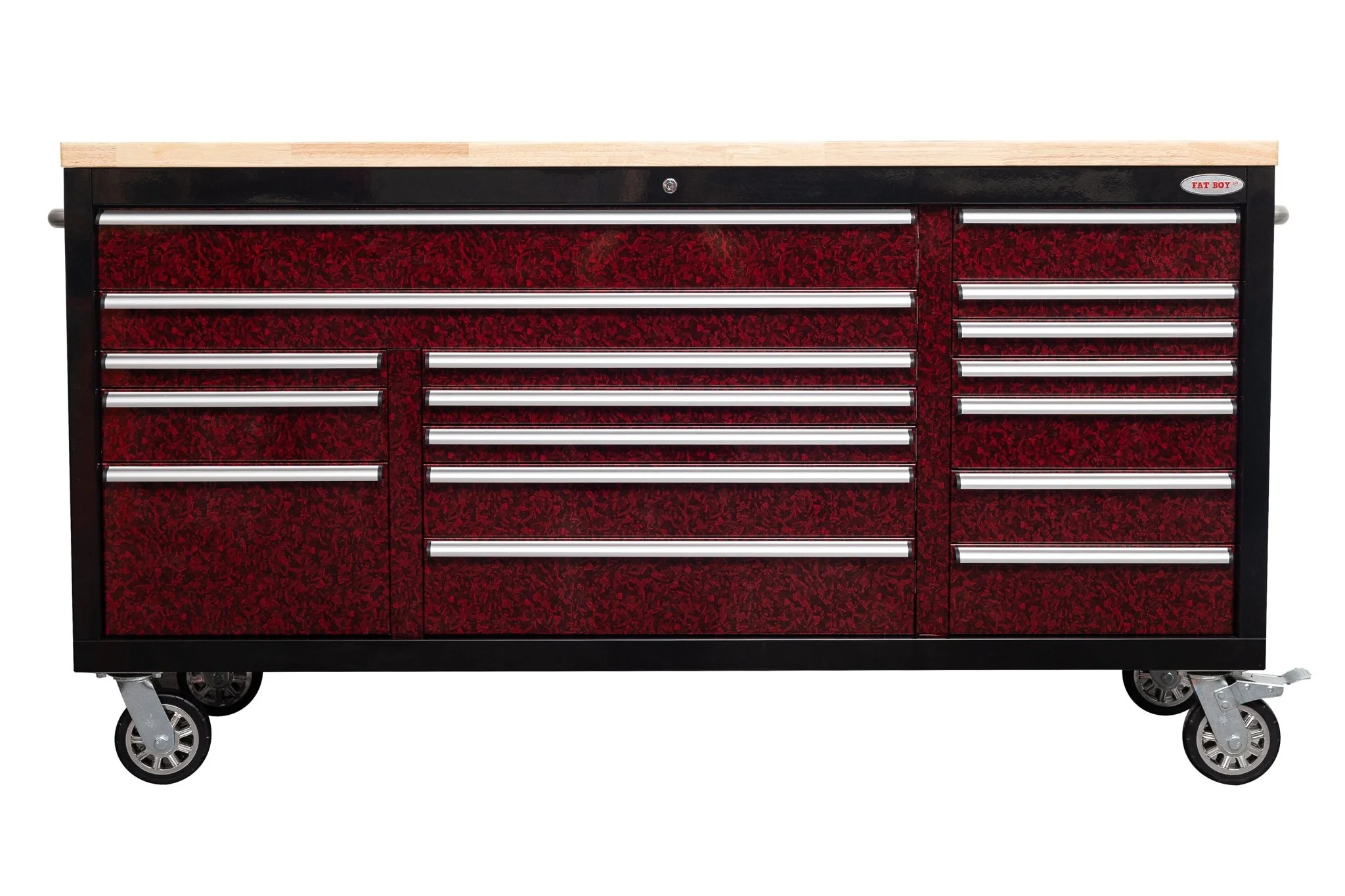 6FT 17-Drawer Tool Bench Workstation & Tool Box – Heavy-Duty Rolling Workbench with Power Outlets & USB | Multi-Color Options - Image 61