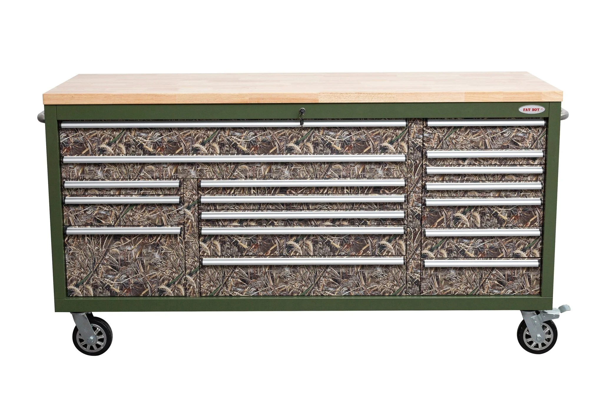 6FT 17-Drawer Tool Bench Workstation & Tool Box – Heavy-Duty Rolling Workbench with Power Outlets & USB | Multi-Color Options - Image 67