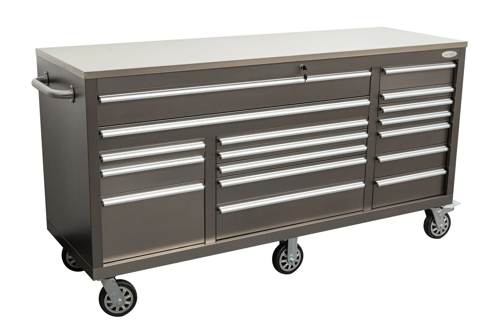 6FT 17-Drawer Tool Bench Workstation & Tool Box – Heavy-Duty Rolling Workbench with Power Outlets & USB | Multi-Color Options - Image 73