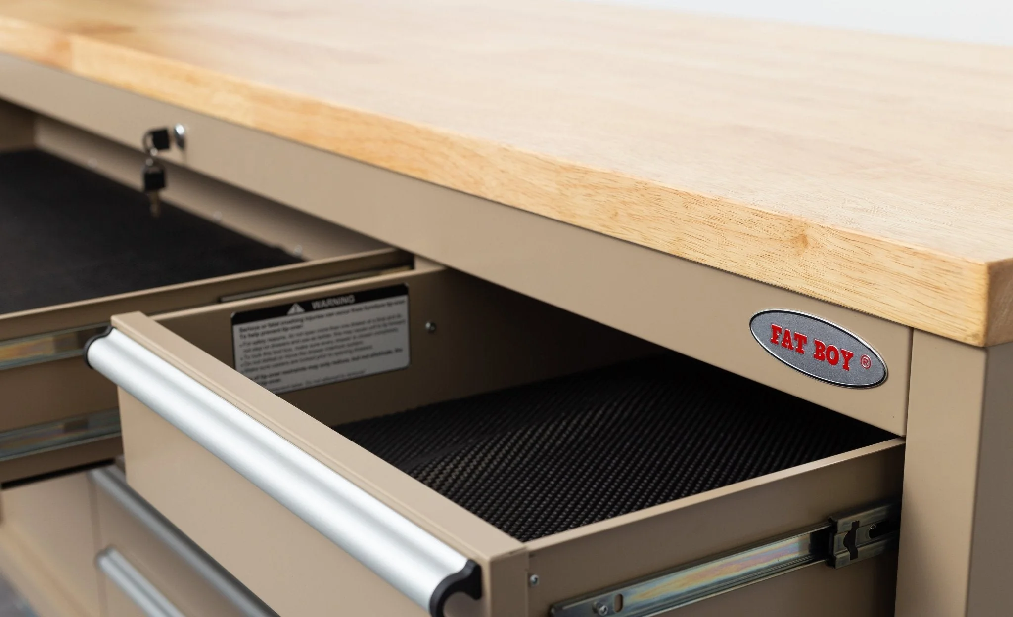 6FT 17-Drawer Tool Bench Workstation & Tool Box – Heavy-Duty Rolling Workbench with Power Outlets & USB | Multi-Color Options - Image 90