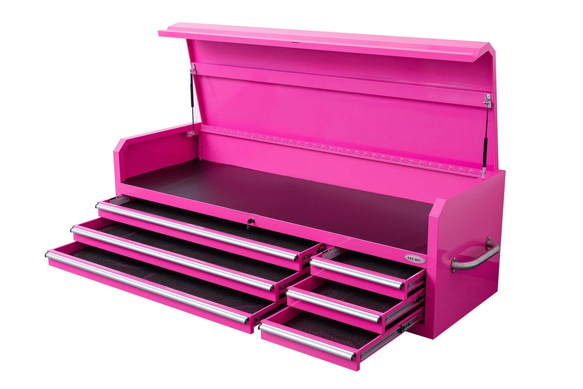 Fatboy 72" Upper Tool Chest – Heavy-Duty 6 Drawer Steel Tool Storage Cabinet with Flip-Up Lid - Image 21