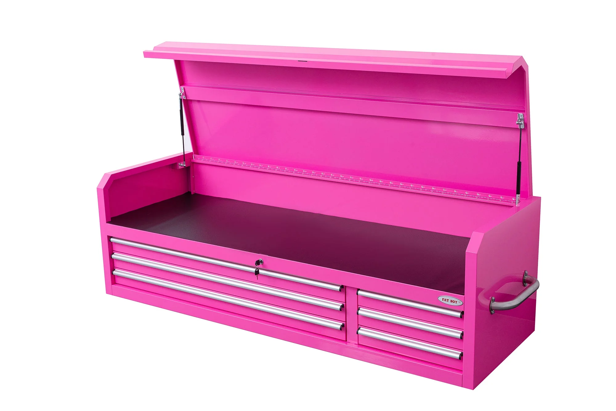 Fatboy 72" Upper Tool Chest – Heavy-Duty 6 Drawer Steel Tool Storage Cabinet with Flip-Up Lid - Image 22