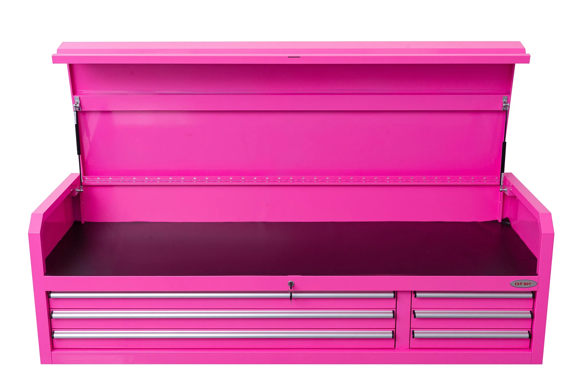 Fatboy 72" Upper Tool Chest – Heavy-Duty 6 Drawer Steel Tool Storage Cabinet with Flip-Up Lid - Image 23