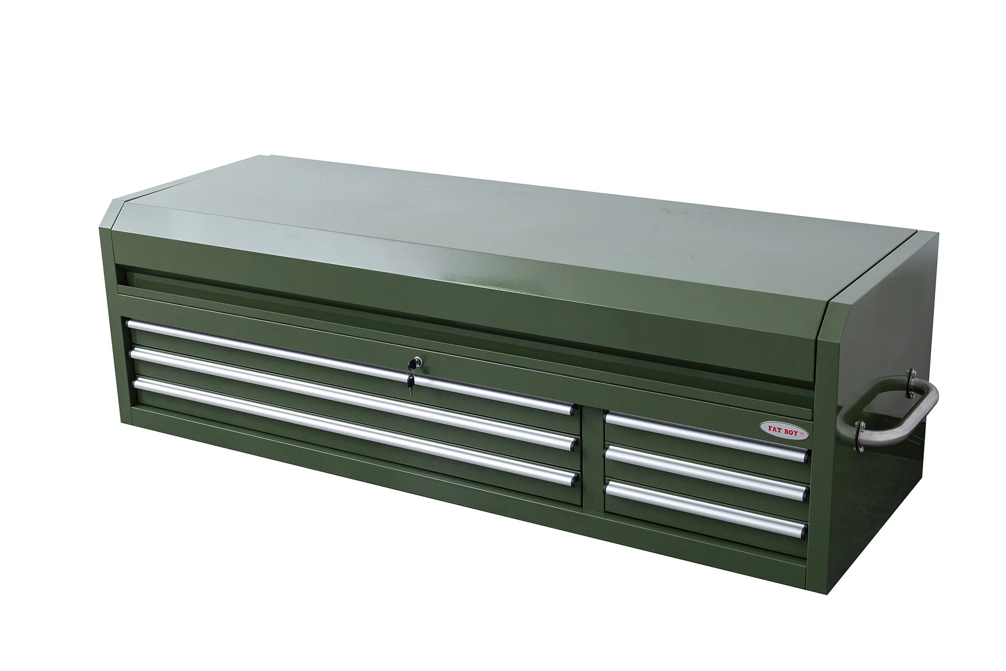 Fatboy 72" Upper Tool Chest – Heavy-Duty 6 Drawer Steel Tool Storage Cabinet with Flip-Up Lid - Image 26