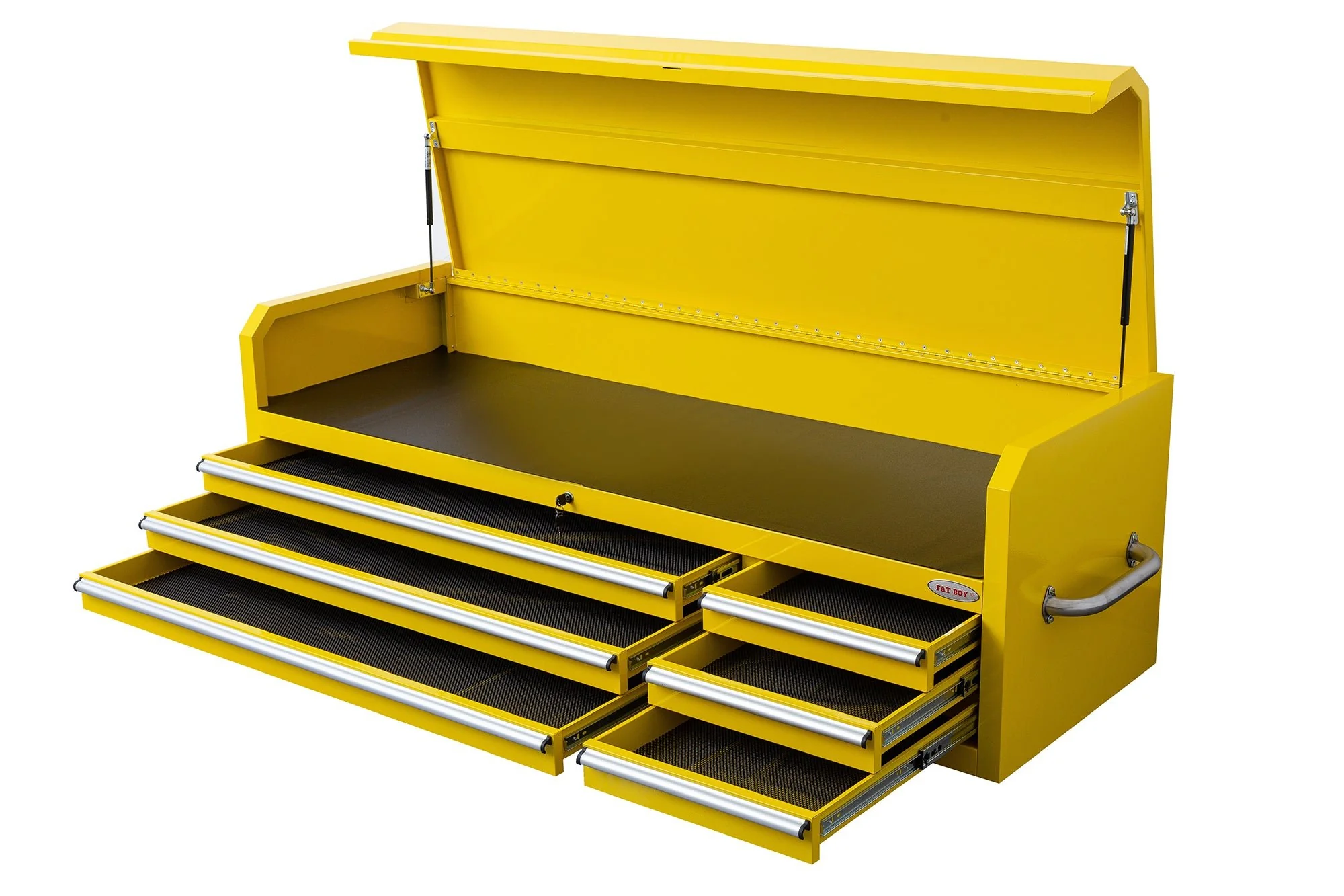 Fatboy 72" Upper Tool Chest – Heavy-Duty 6 Drawer Steel Tool Storage Cabinet with Flip-Up Lid - Image 31