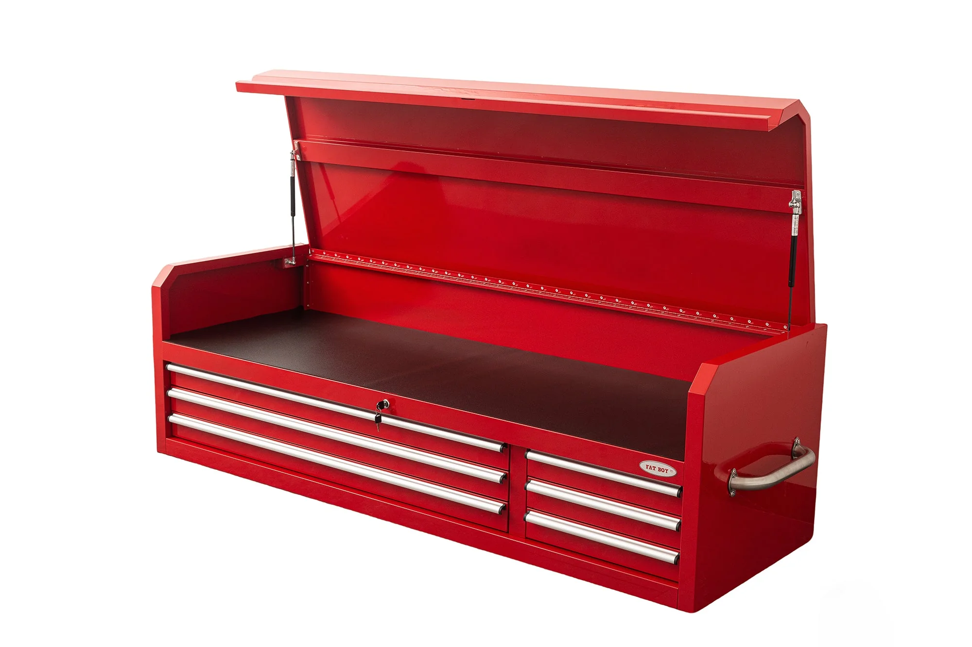 Fatboy 72" Upper Tool Chest – Heavy-Duty 6 Drawer Steel Tool Storage Cabinet with Flip-Up Lid - Image 37