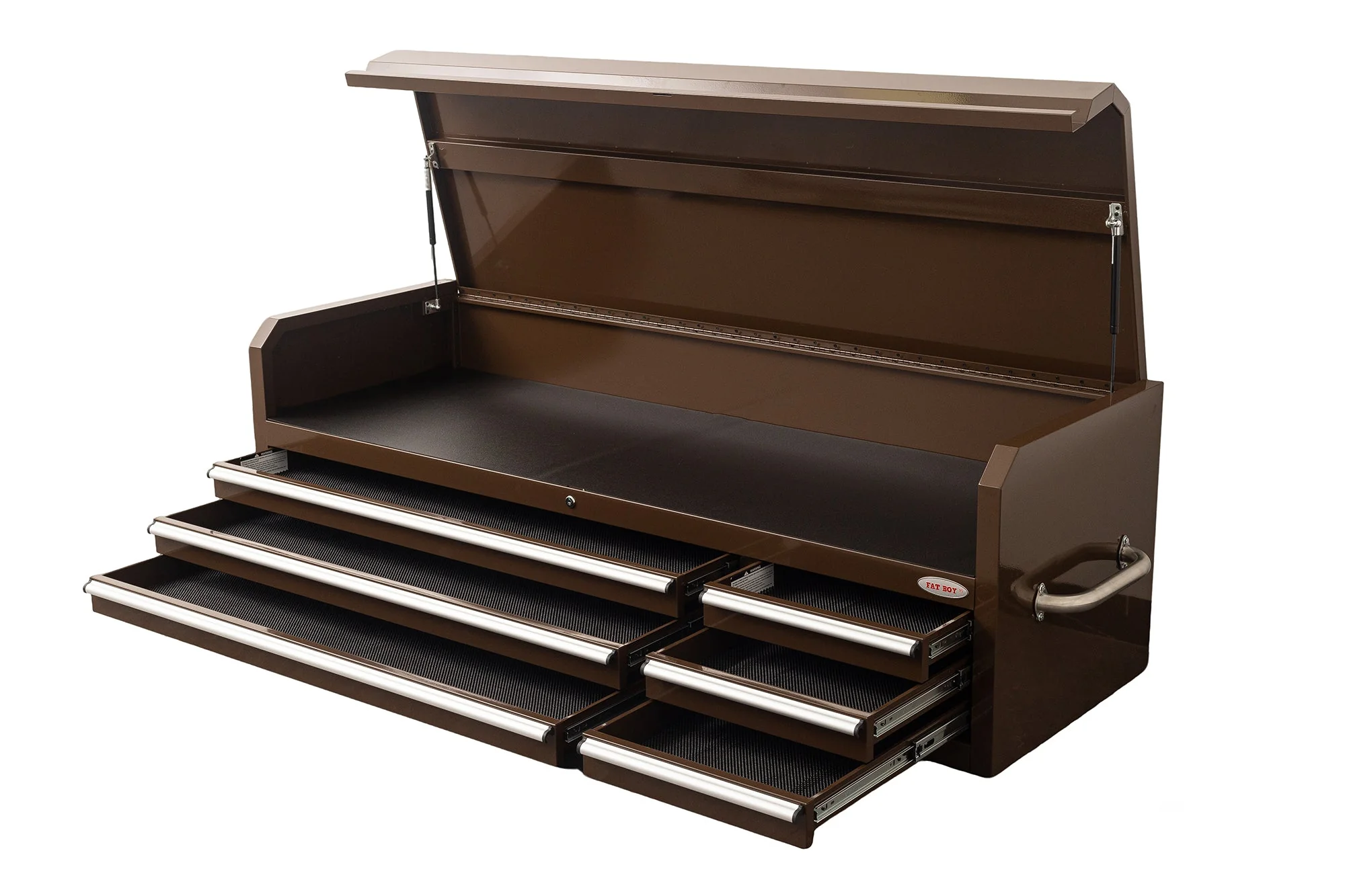 Fatboy 72" Upper Tool Chest – Heavy-Duty 6 Drawer Steel Tool Storage Cabinet with Flip-Up Lid - Image 46
