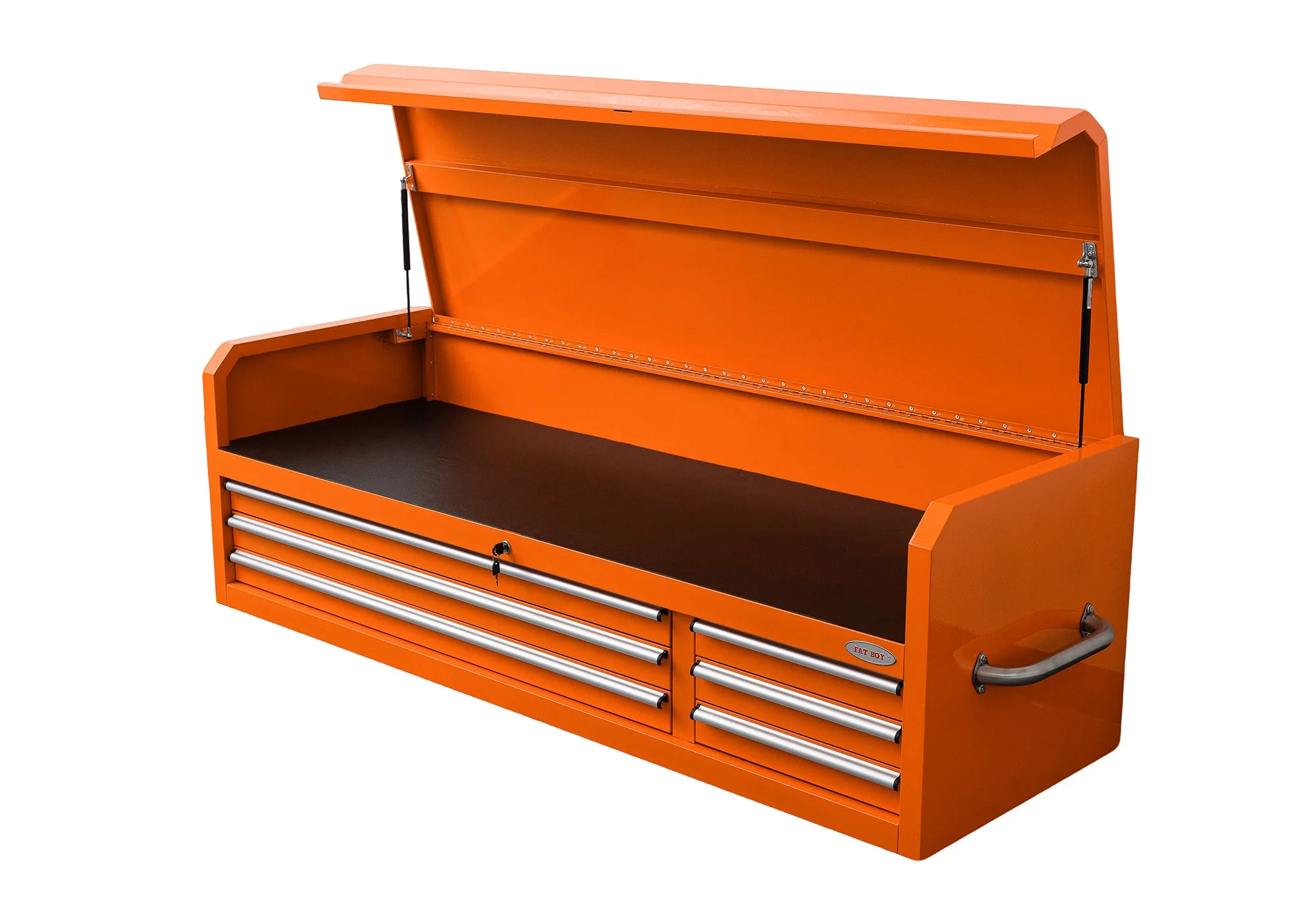 Fatboy 72" Upper Tool Chest – Heavy-Duty 6 Drawer Steel Tool Storage Cabinet with Flip-Up Lid - Image 57