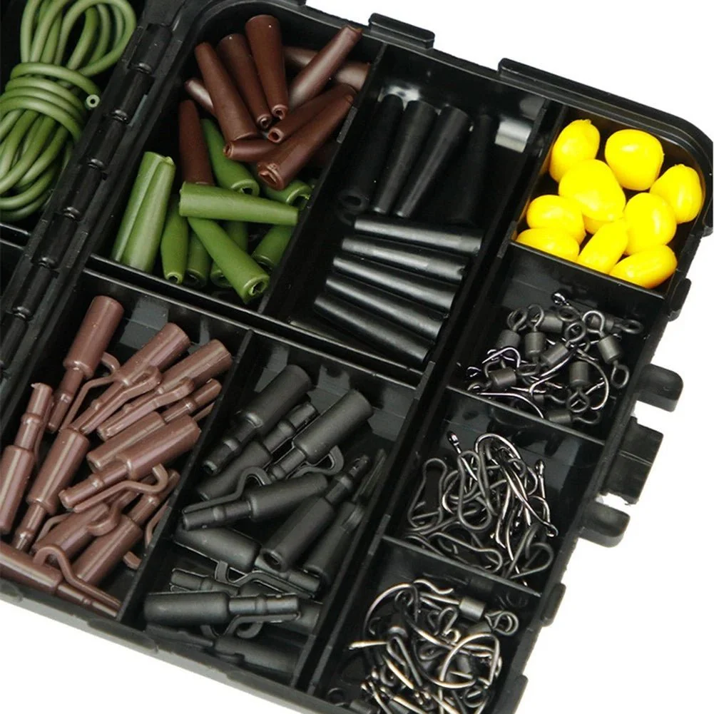 Fishing Tackle Kit 307PCS 272PCS Terminal Rig Set Hooks Swivels Weights Box AM014 AM016 - Image 4