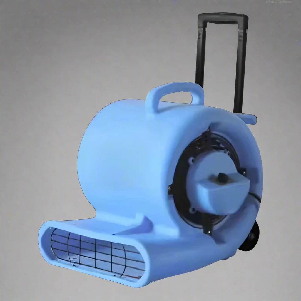 Floor Dryer Fan with Telescopic Handle – High-Velocity Air Mover for Job Sites & Basements, SKU: 127226