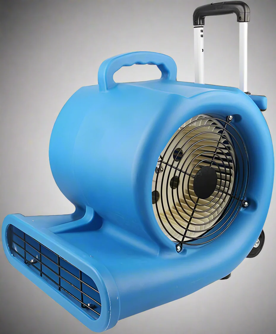 Floor Dryer Fan with Telescopic Handle – High-Velocity Air Mover for Job Sites & Basements, SKU: 127226 - Image 2
