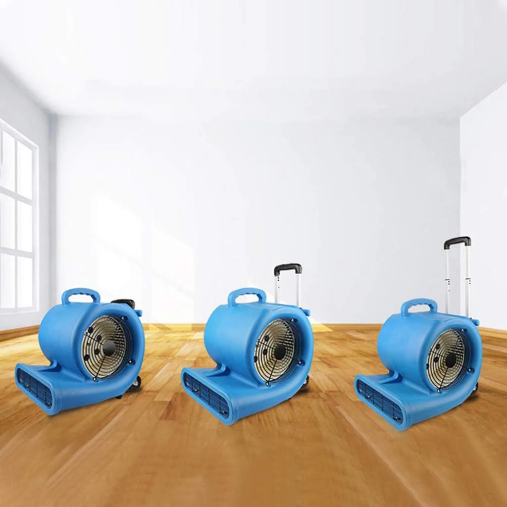 Floor Dryer Fan with Telescopic Handle – High-Velocity Air Mover for Job Sites & Basements, SKU: 127226 - Image 4