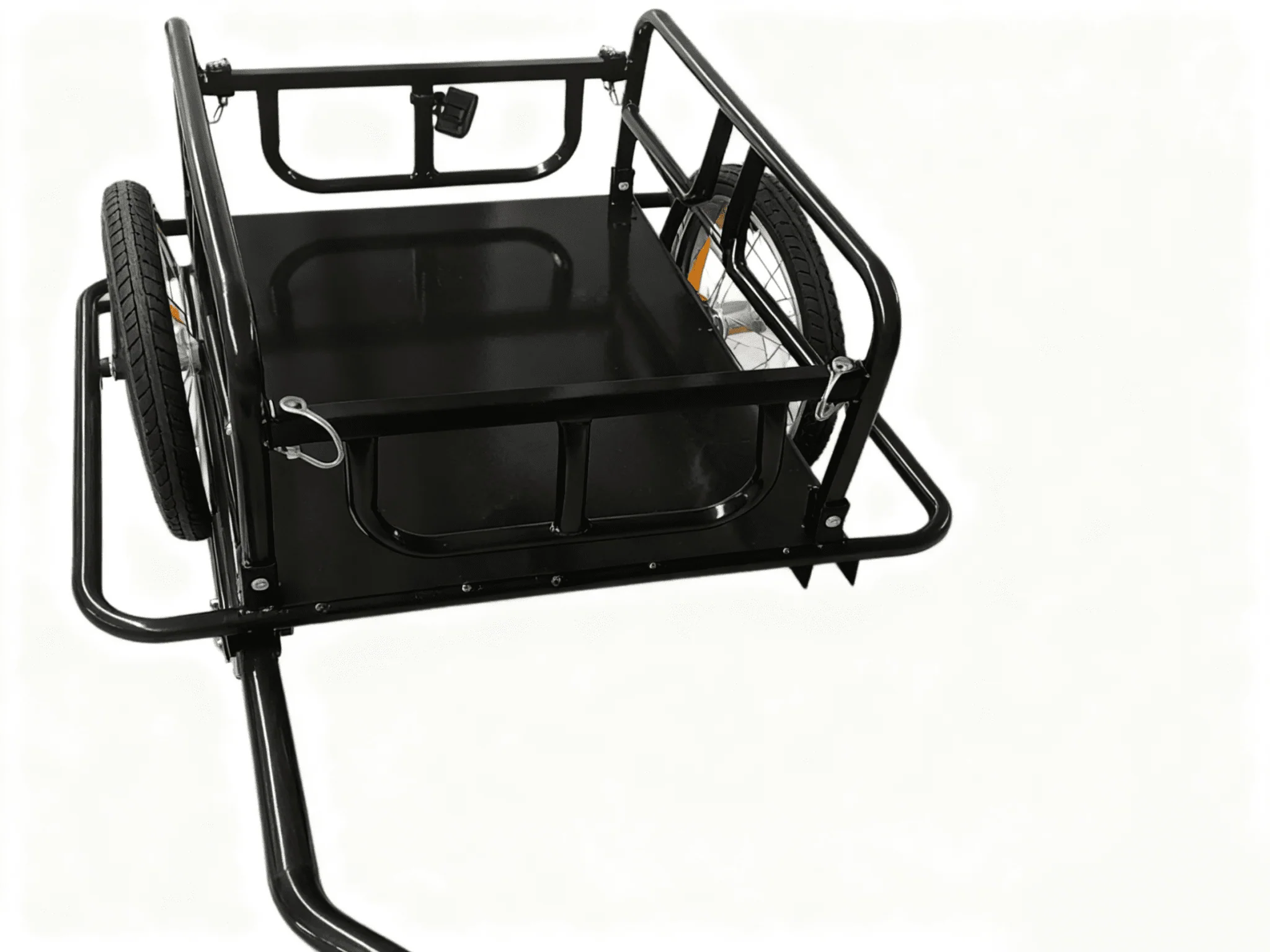 Foldable Bicycle Cargo Trailer Cart – Heavy-Duty 16" Wheel Utility Wagon for Bikes, Groceries & Camping Gear TC3005 - Image 4