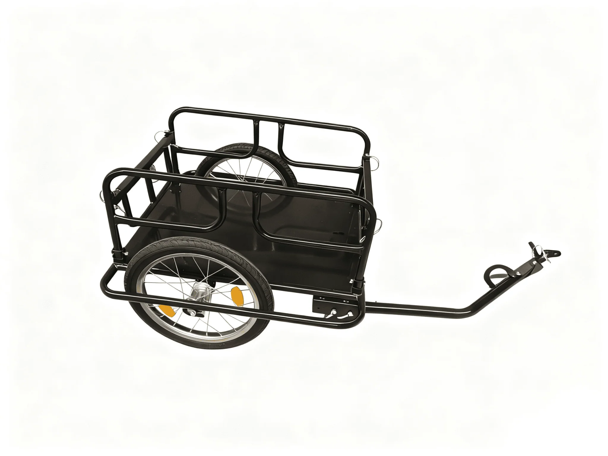 Foldable Bicycle Cargo Trailer Cart – Heavy-Duty 16" Wheel Utility Wagon for Bikes, Groceries & Camping Gear TC3005 - Image 7