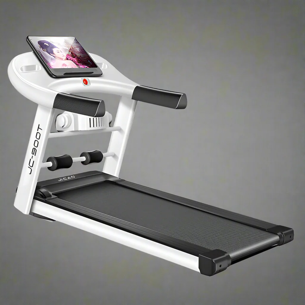Folding Treadmill – 2.0HP DC Motor, 3.2" LCD Display, 1–12 km/h Speed, SKU: JCT900E - Image 2