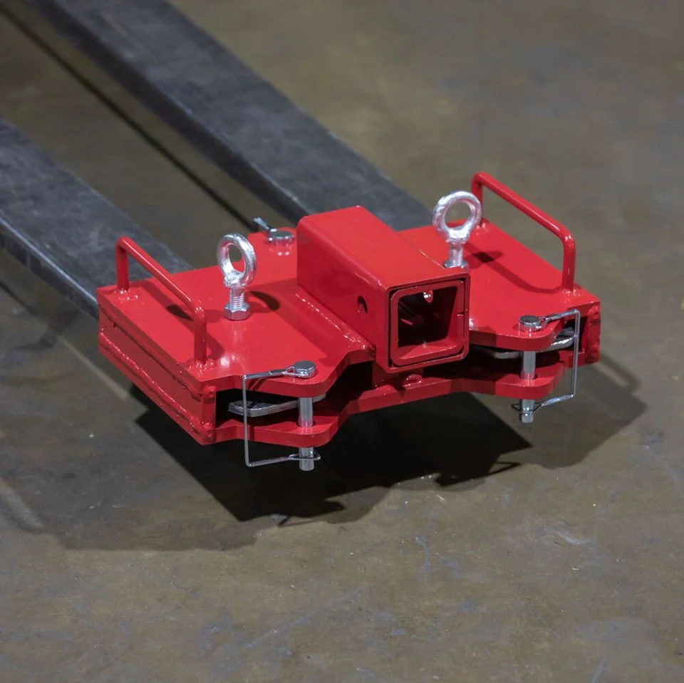 2-in-1 Dual Forklift Hitch Receiver Adapter for Towing Trailers & Campers | 523627 - Image 4