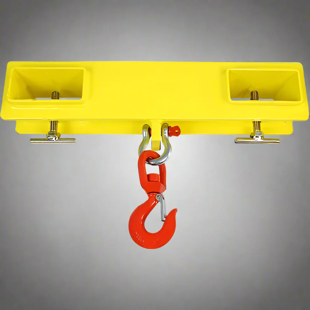 Forklift & Skid Steer Swivel Hoist Fork Jib – 2,246 lbs Capacity, SKU: FH25