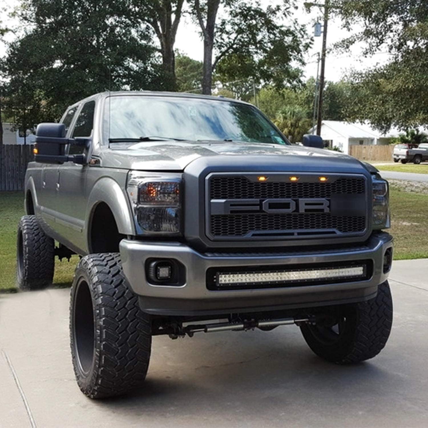 New Front Grill for Ford F-250 & F-350 2011-2016 Model FG04 - Image 2