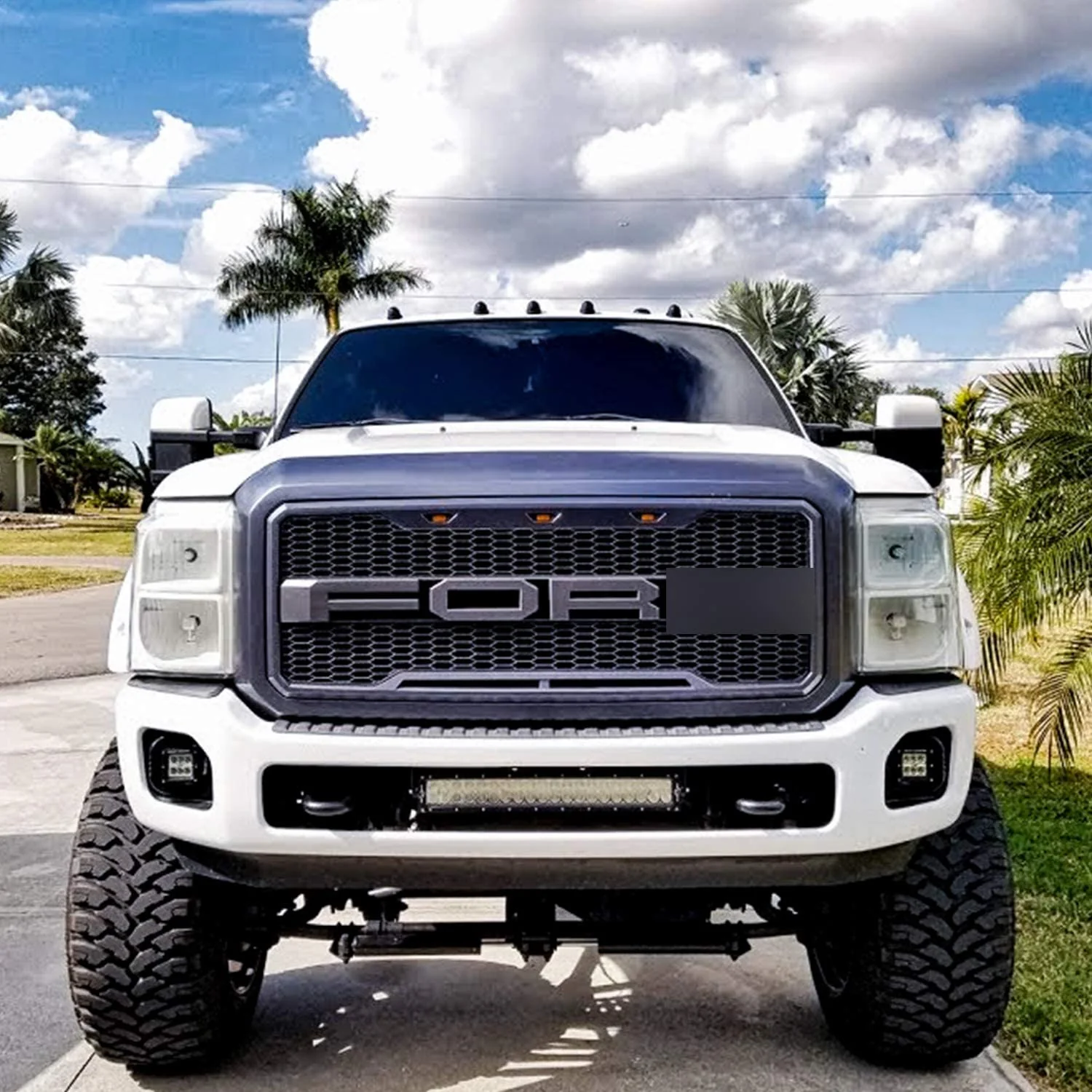 New Front Grill for Ford F-250 & F-350 2011-2016 Model FG04 - Image 3