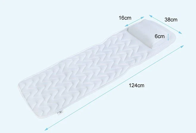 New Bath Full Body Pillow Spa Mattress – Comfortable Waterproof Support Cushion for Relaxation S3069 - Image 3