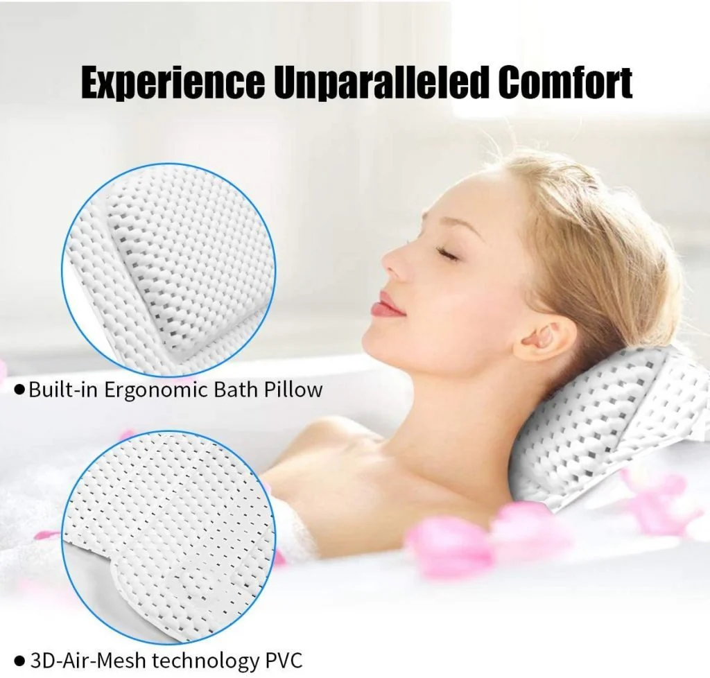 New Bath Full Body Pillow Spa Mattress – Comfortable Waterproof Support Cushion for Relaxation S3069 - Image 7