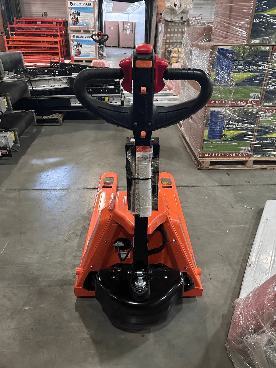 Full Electric Pallet Truck 2000kg Walkie Type 685mm Fork Width Warehouse Jack NPT20C - Image 5