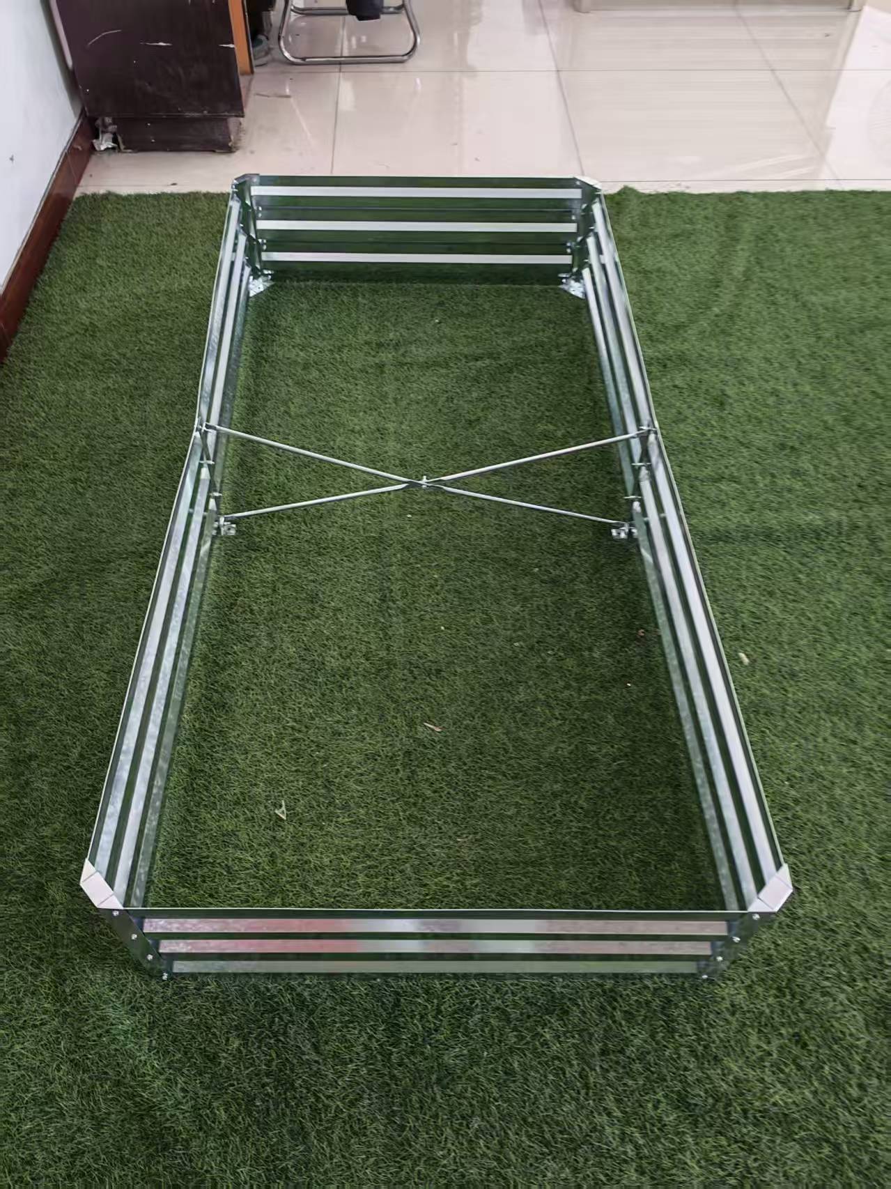 Heavy-Duty Galvanized Rectangle Raised Garden Bed – Steel Outdoor Planter Box - Image 6