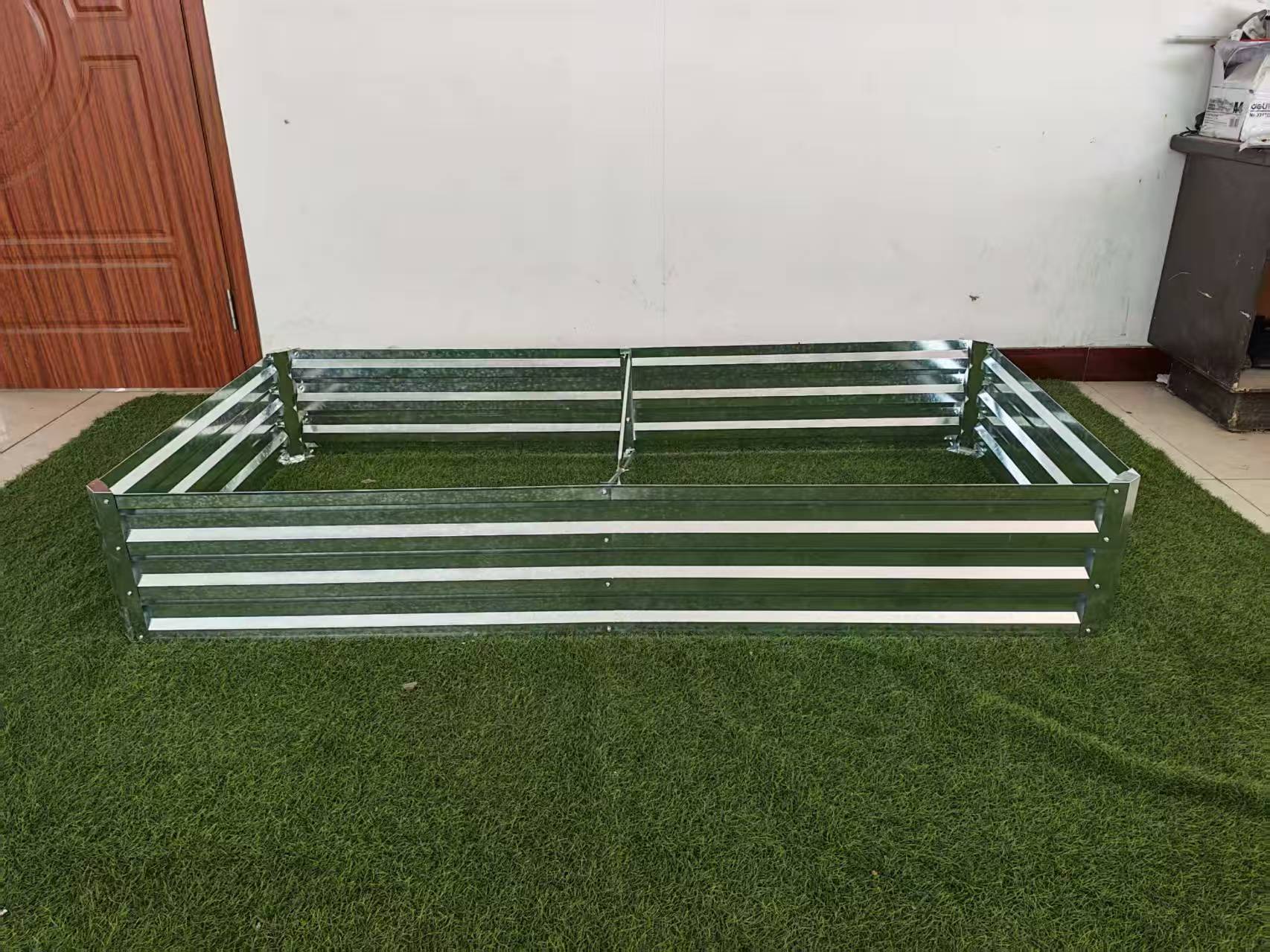 Heavy-Duty Galvanized Rectangle Raised Garden Bed – Steel Outdoor Planter Box - Image 8