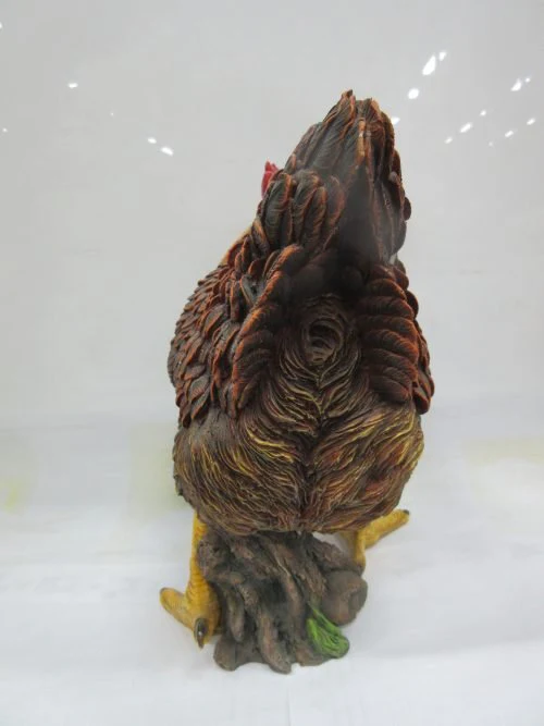 Garden Decoration Chicken Hen Statue – Hand-Painted Resin | SKU 44295204 - Image 3