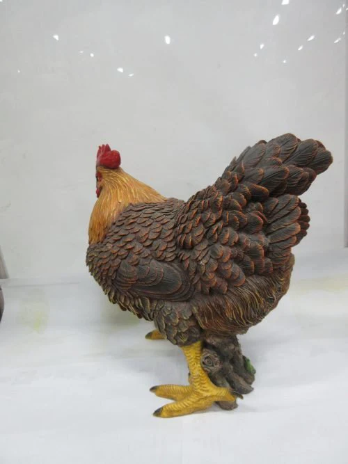 Garden Decoration Chicken Hen Statue – Hand-Painted Resin | SKU 44295204 - Image 4