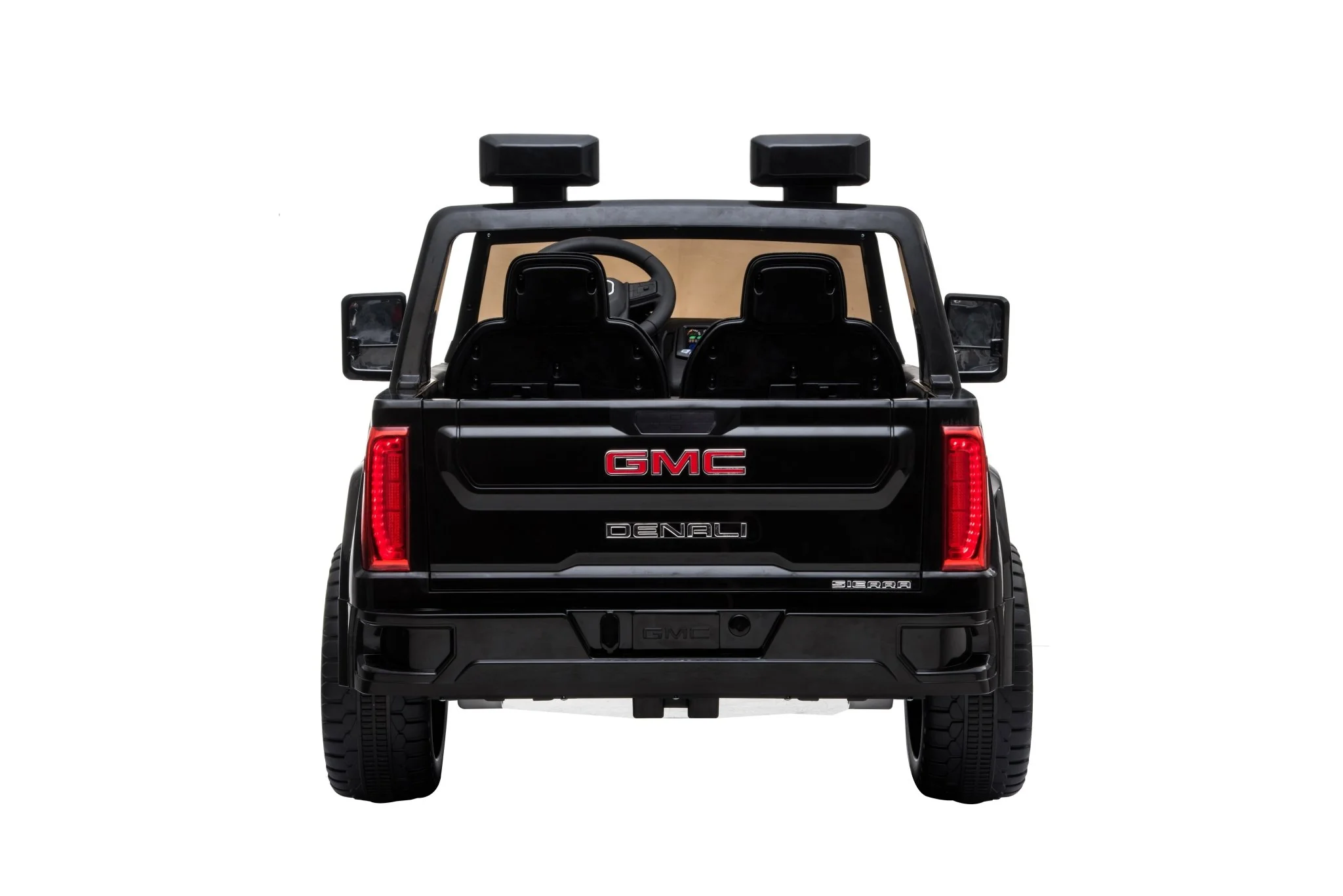 GMC Denali 12V Electric Ride-On Car for Kids | 2-Seater, EVA Wheels, Remote Control, Leather Seat RIDE368BK - Image 5