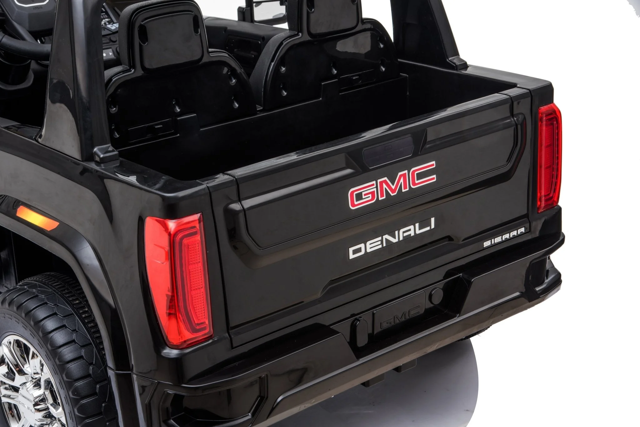 GMC Denali 12V Electric Ride-On Car for Kids | 2-Seater, EVA Wheels, Remote Control, Leather Seat RIDE368BK - Image 7