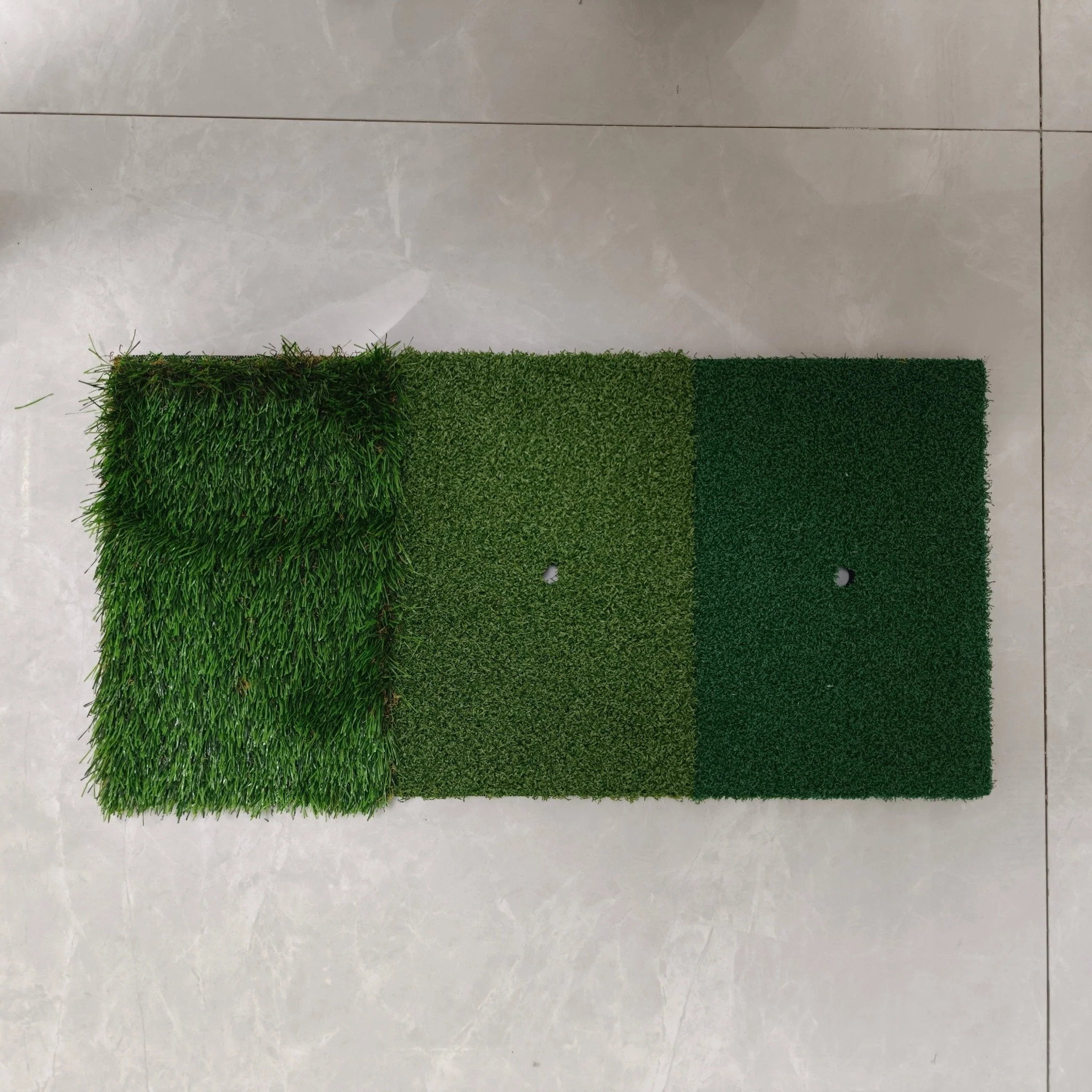 Golf Practice Net: 10x7FT Driving Range with Tri-Turf Mat & Quiet Nylon Target GN1007 - Image 2