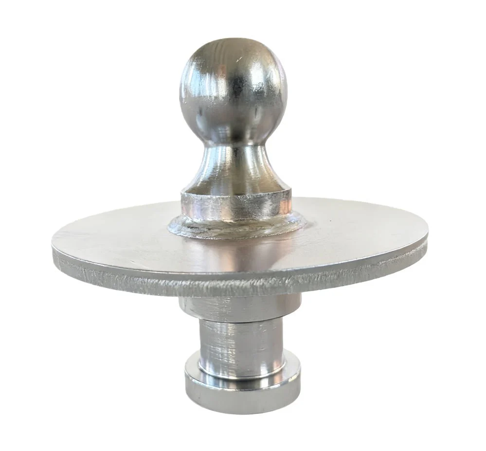 Gooseneck King Pin to Ball Adapter Trailer Hitch Heavy Duty GKP