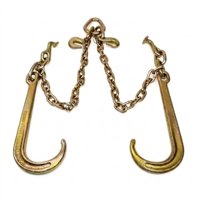 Heavy-Duty V-Chain Bridle & Tow Chains – Grade 70 Recovery Chains for Towing & Hauling - Image 5