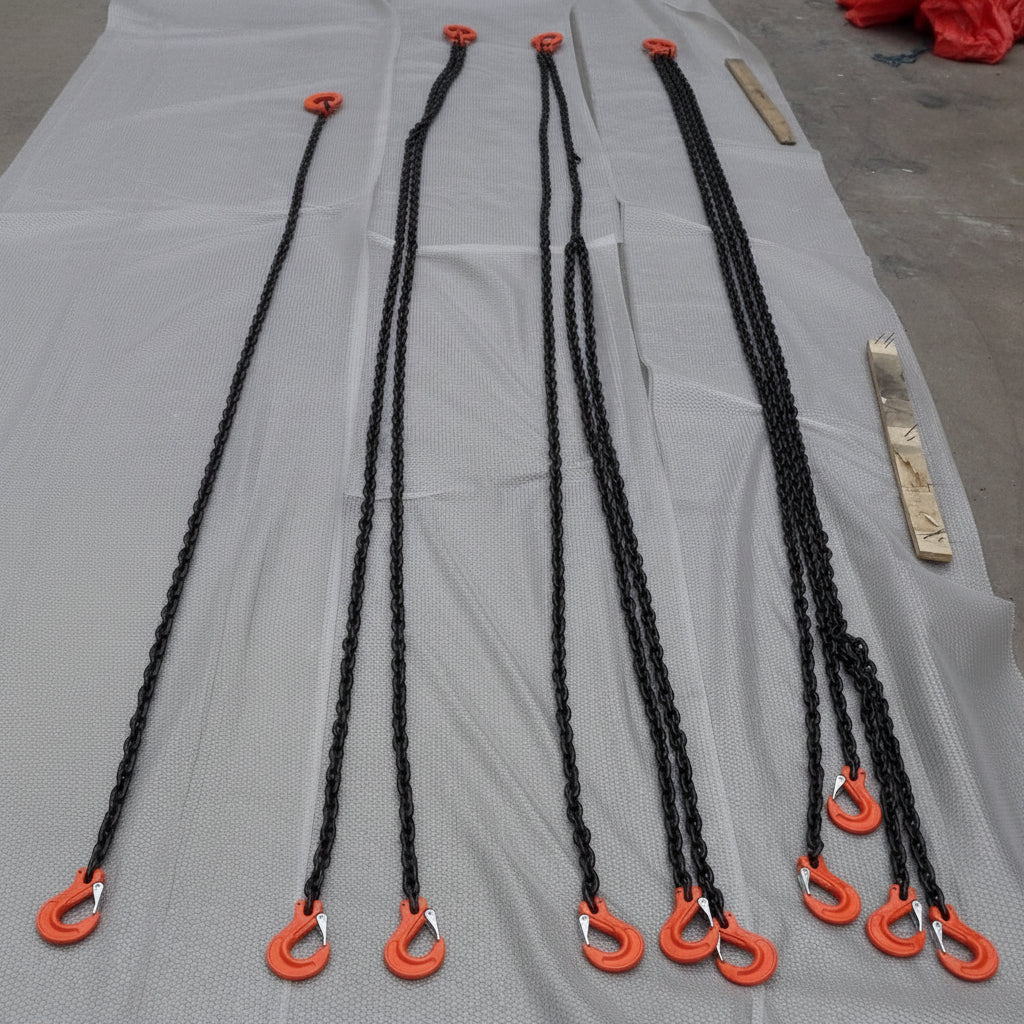 New Grade 80 Crane Chain Slings – Heavy-Duty Lifting Chains - Image 2
