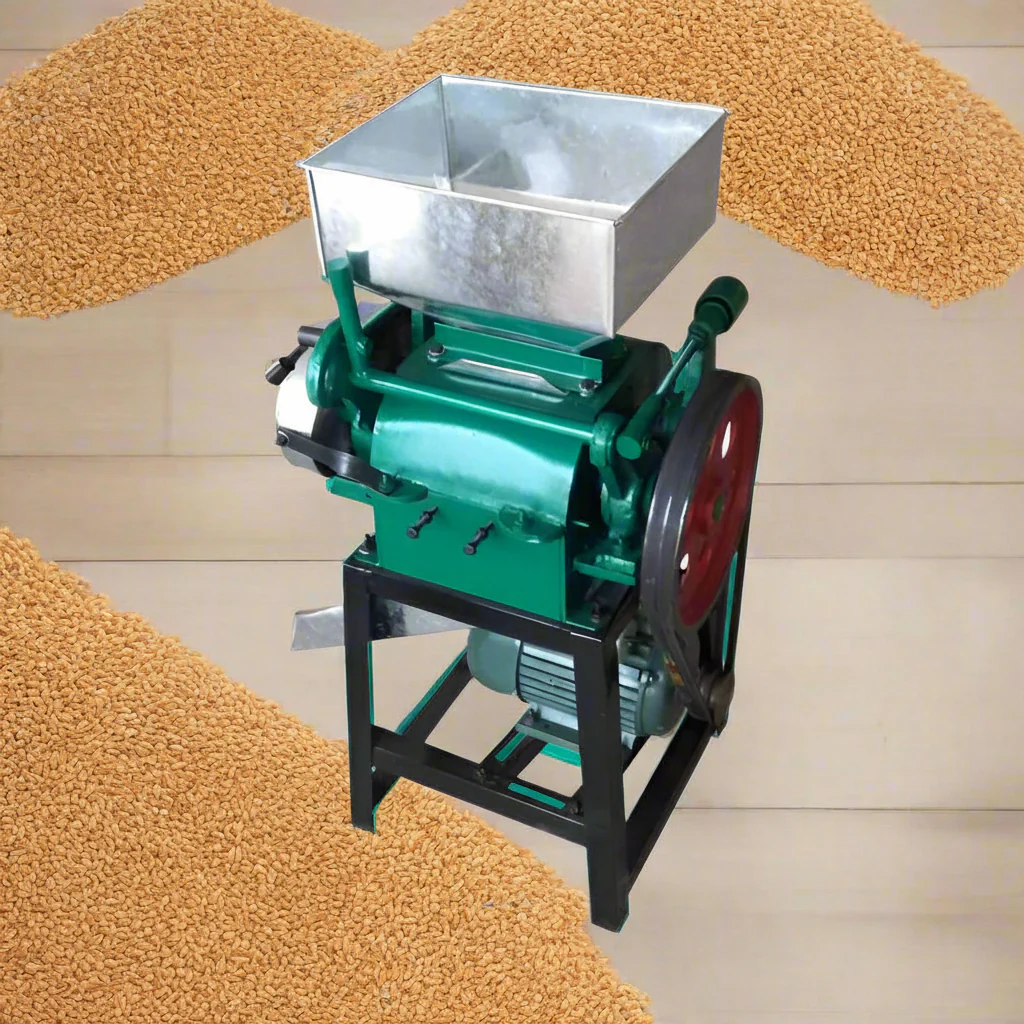 New Grain Flattening Milling Rolling Machine – 750 lbs/hour Output – Heavy-Duty Grain Processor – SKU 11218 - Image 4