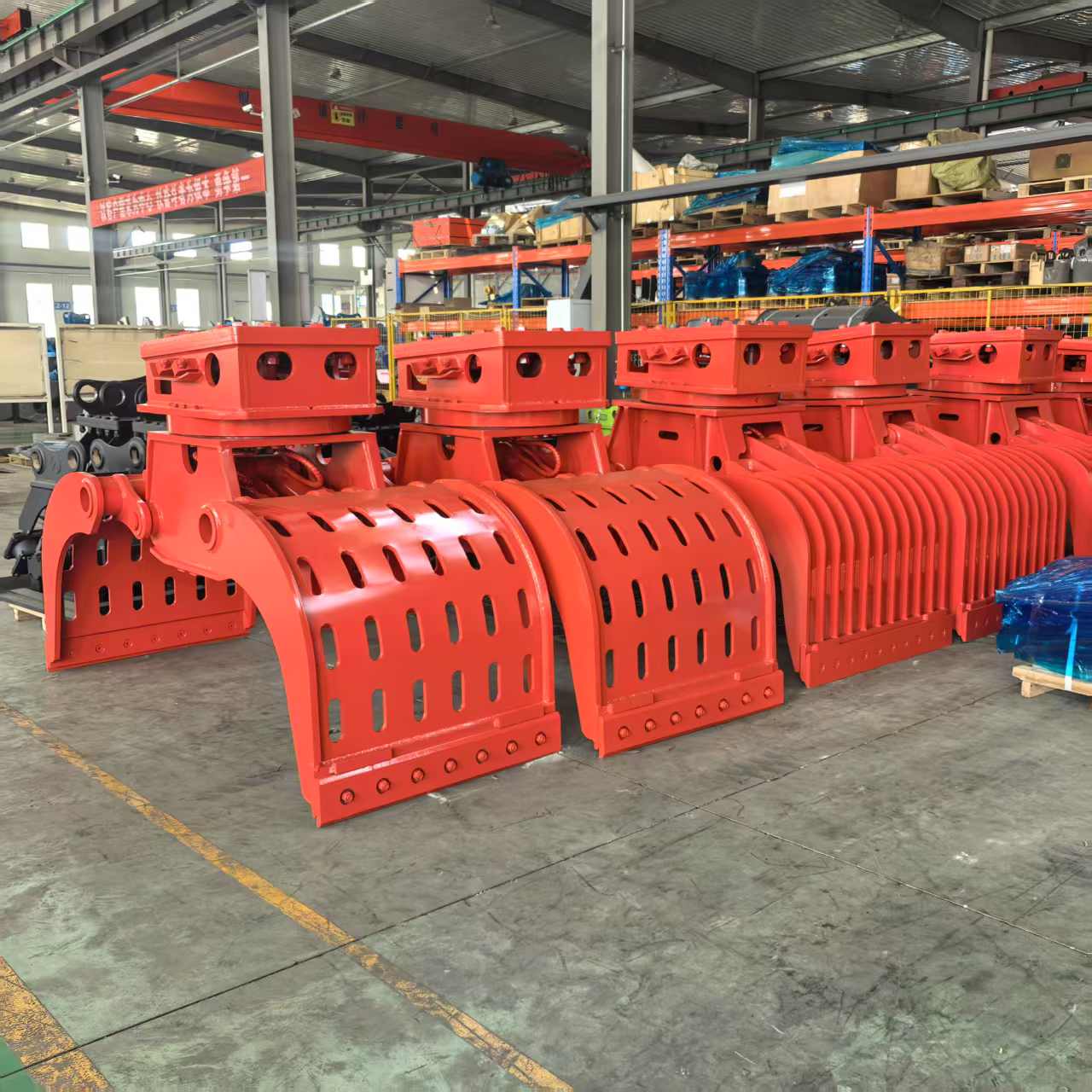 Grapple Sorting Attachment – Heavy Duty Double Motor Excavator Grapple for Forestry & Construction JSSG2200 - Image 2