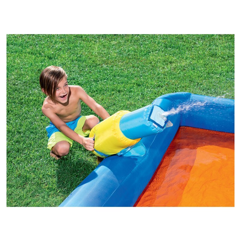 H2OGO! Turbo Splash Zone Inflatable Water Park – 12 ft Wet & Dry Slide, Pool & Blower – 53302 - Image 3