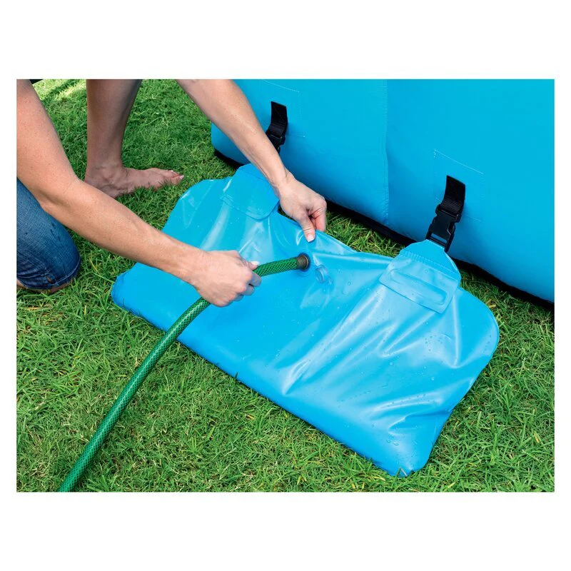 H2OGO! Turbo Splash Zone Inflatable Water Park – 12 ft Wet & Dry Slide, Pool & Blower – 53302 - Image 5