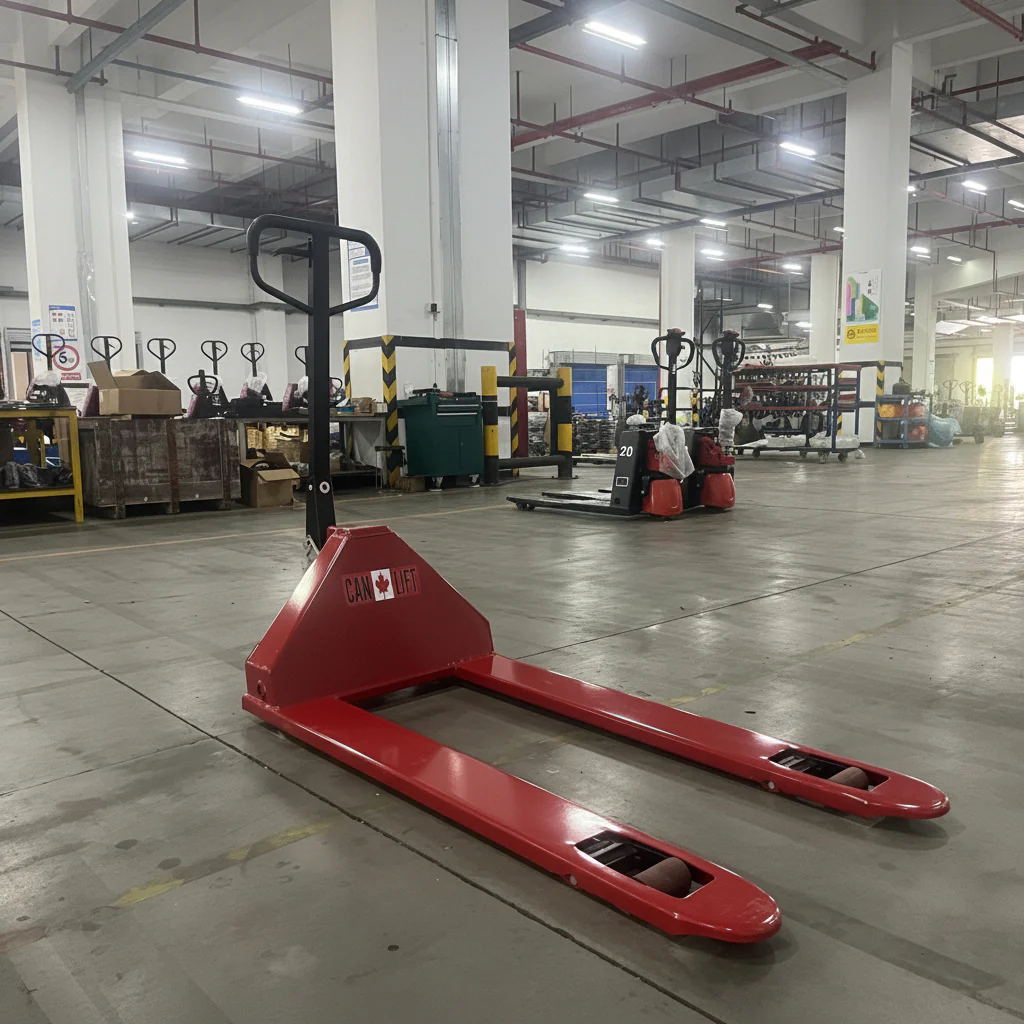 New Hand Pallet Jacks – 4400 to 5500 lbs Capacity | Low Profile, Narrow, Standard & Extra-Long Forks - Image 6