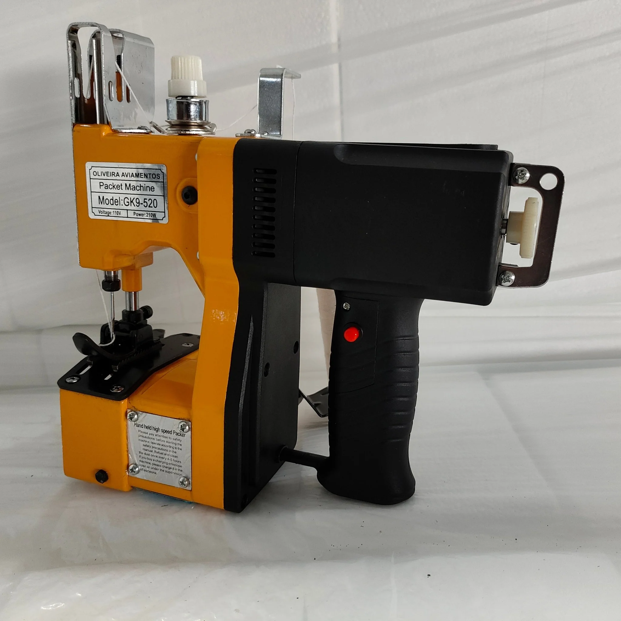 Handheld Fast Speed Bag Sealing Machine – Heavy-Duty Portable Industrial Stitcher GK9520
