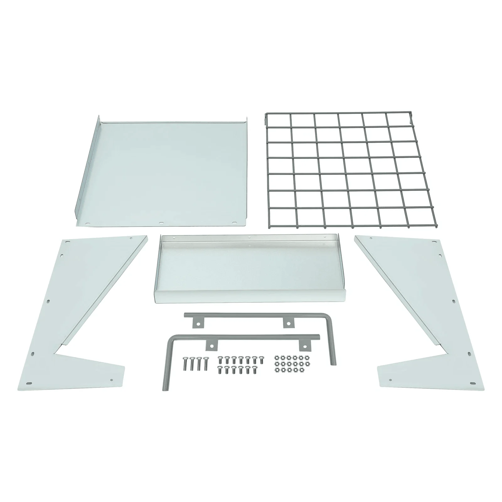 Hang On Rustproof Steel Hay Feeder Rack Livestock Calf Horse Goat Sheep Cow LYOM260 - Image 4