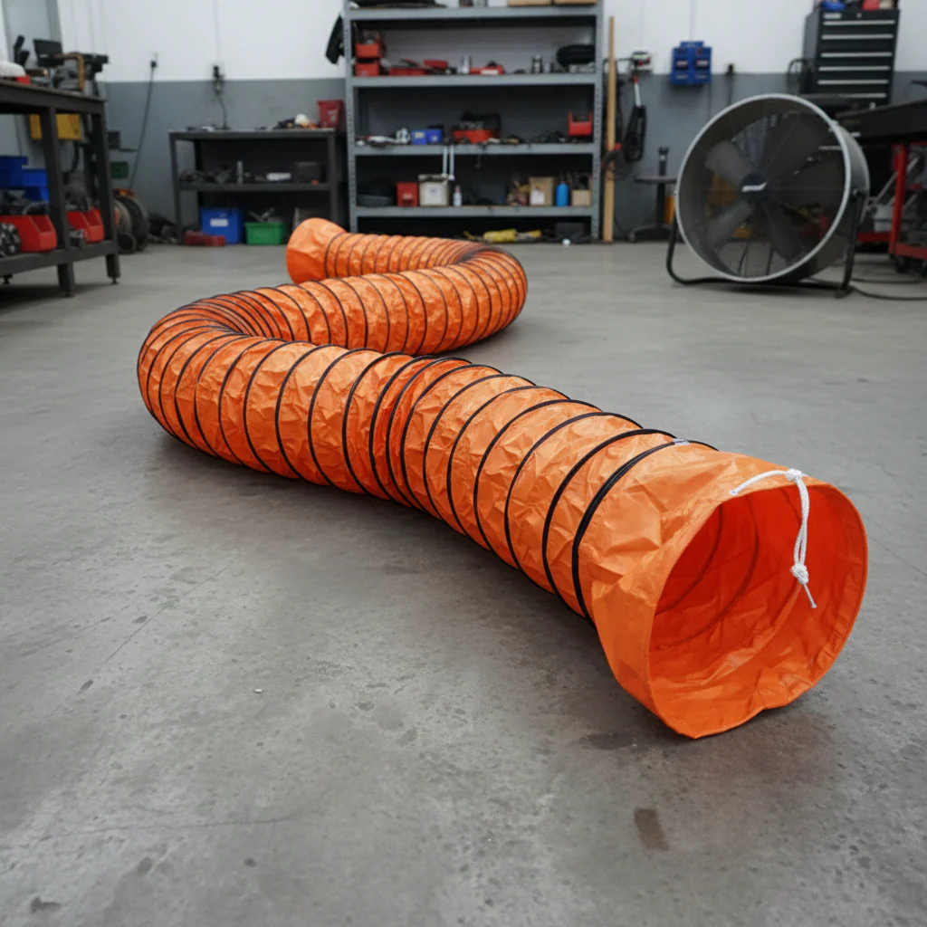 Heat Resistant Portable Air Duct – Flexible Vent Hose for HVAC & Industrial Applications