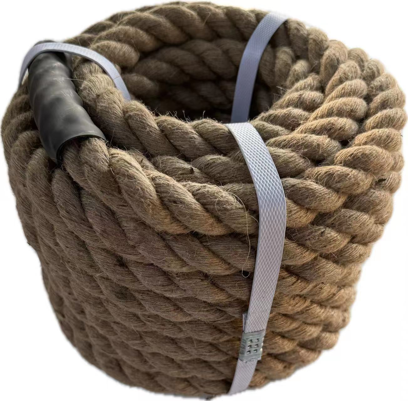Heavy-Duty 1" × 50 ft Natural Jute Rope – 4-Strand Twisted, 1080 lbs Tensile Strength - Image 2