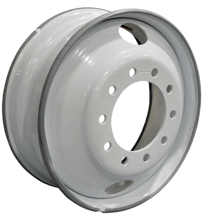 24.5 x 8.25 & 22.5 x 8.25 Steel Truck Rim 10 Bolt Hole | Demountable Wheels | Heavy-Duty Commercial Truck